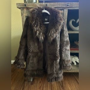 FFR real fur coat